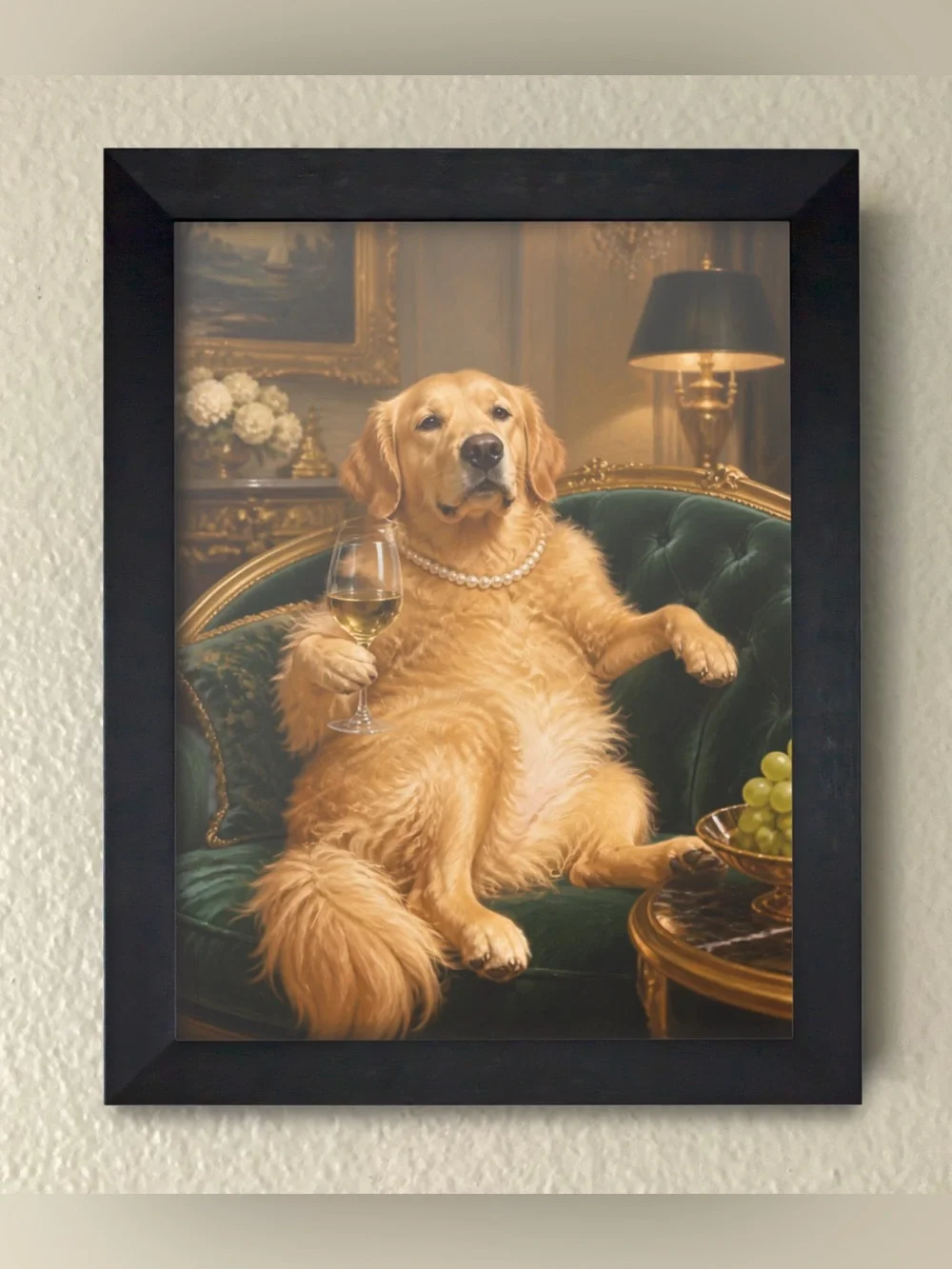 Luxury Dog Wall Art